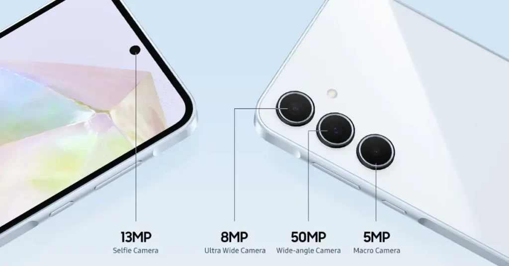 Samsung Galaxy A35 Cameras