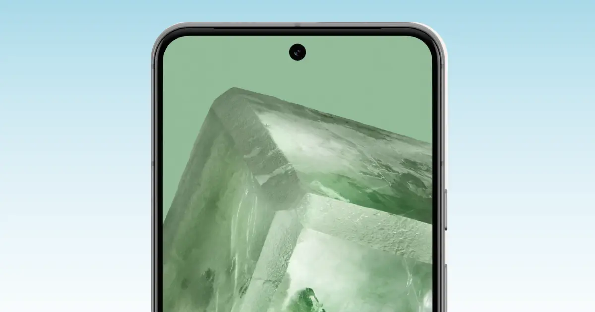 6.2 inches display of Google Pixel 8