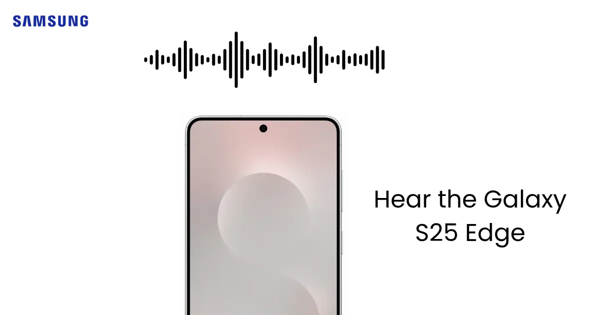 Samsung Galaxy S25 Edge Audio