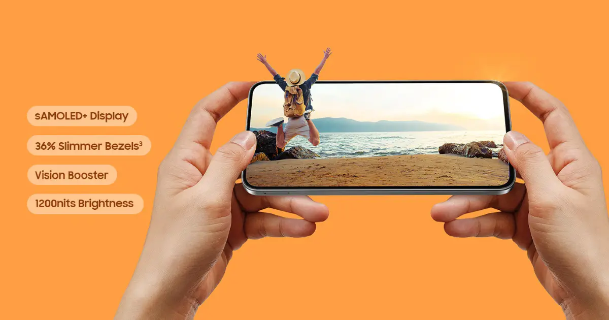 Samsung Galaxy F56 Display