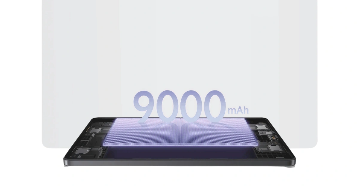 9000 mAh battery of Xiaomi Redmi Pad 2