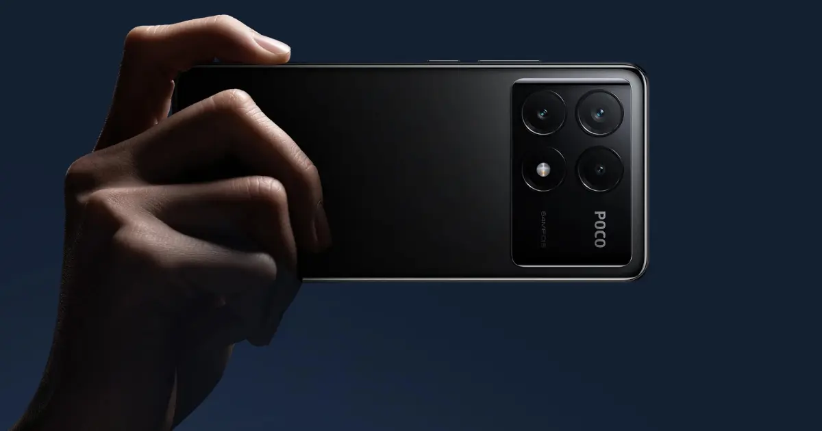 64 MP back camera of Xiaomi Poco X6 Pro