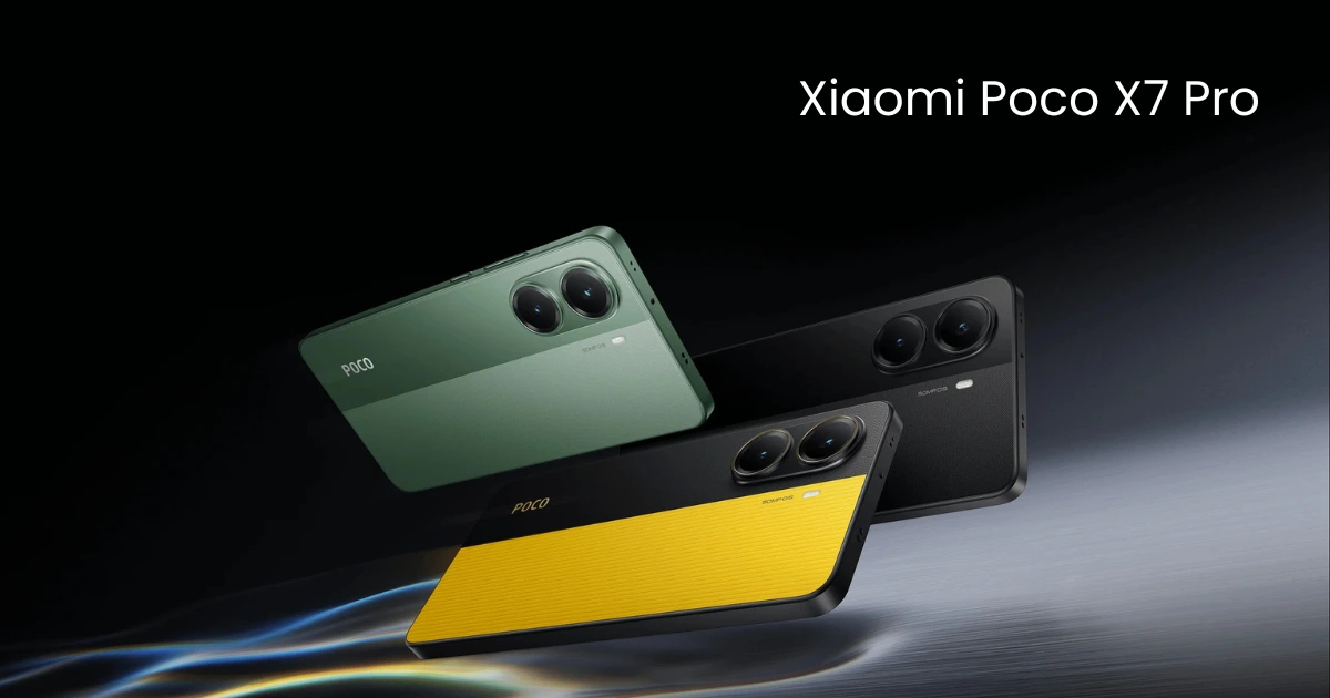 amazing colour designs of Xiaomi poco X7 pro