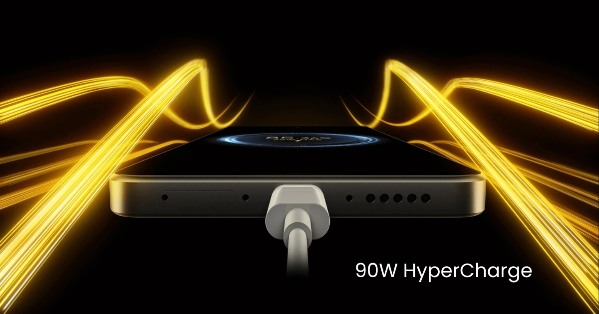 90W hyper charge of Xiaomi Poco X7 pro