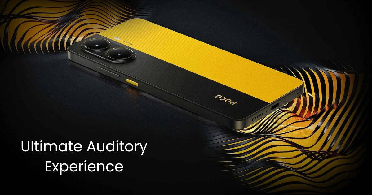 ultimate auditory experience of Xiaomi Poco X7 pro