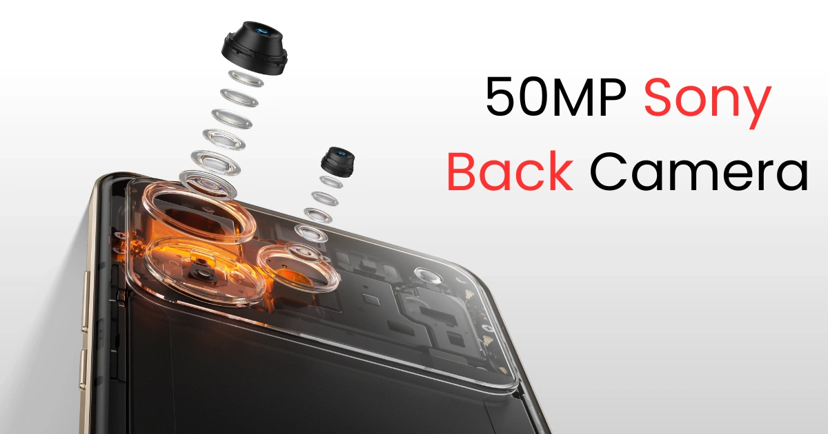 50MP sony Back camera of Realme P4 Pro